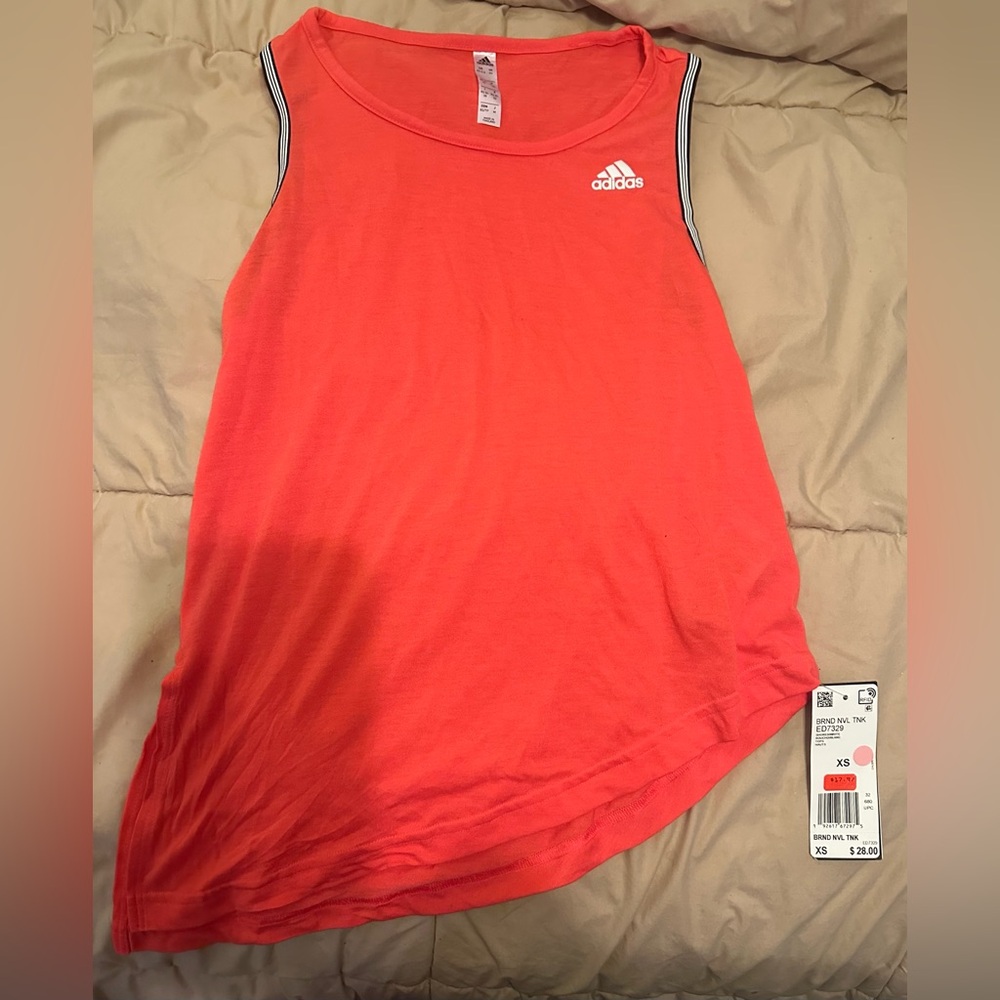 NWT Adidas Bright Pink Tank Top